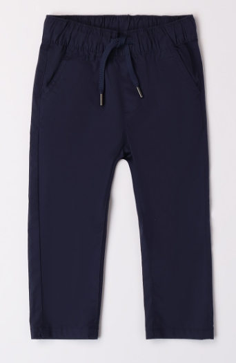 iDO – Pantalone bimbo in cotone con coulisse