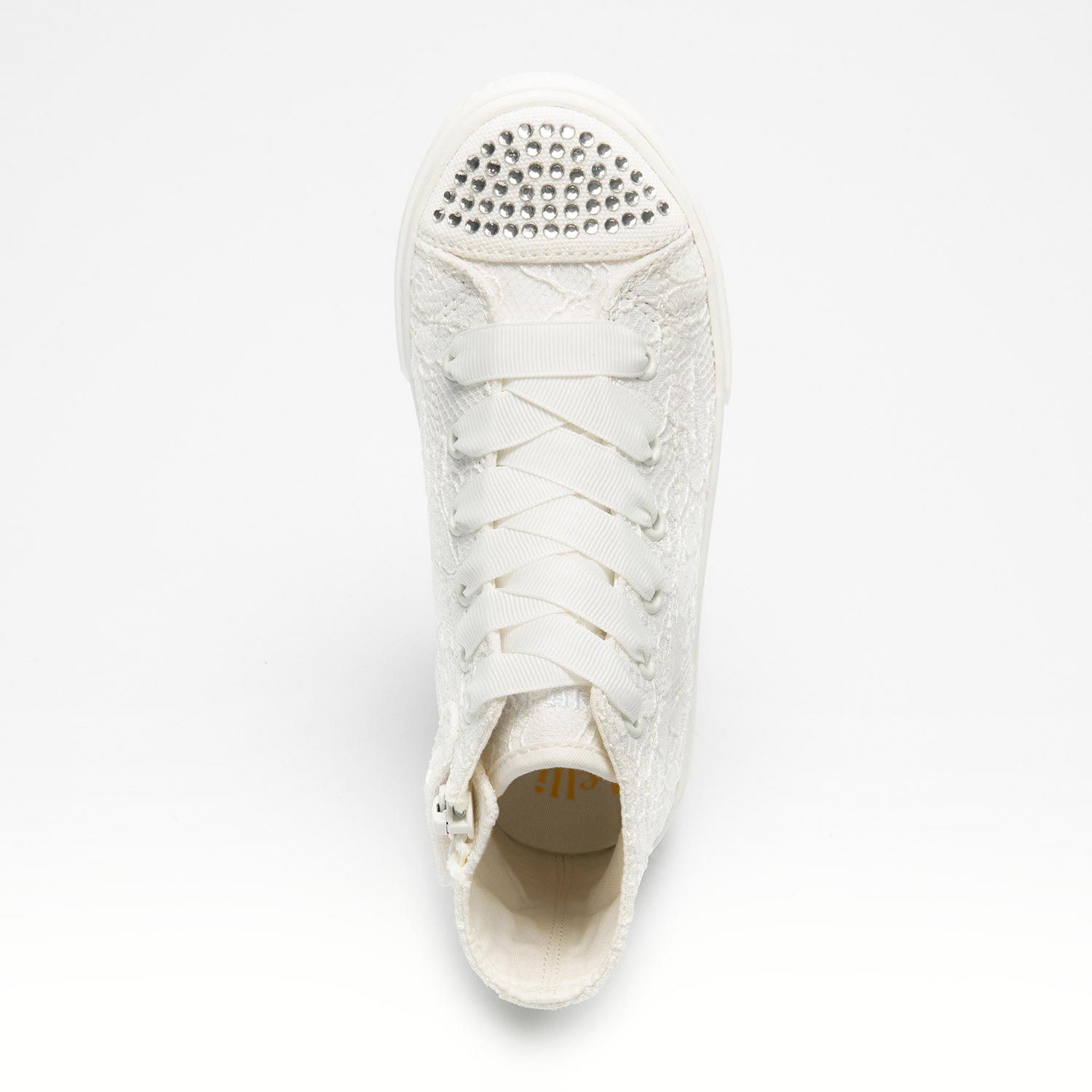 Lelli Kelly – Sneaker bimba in tessuto con strass - immagine 4