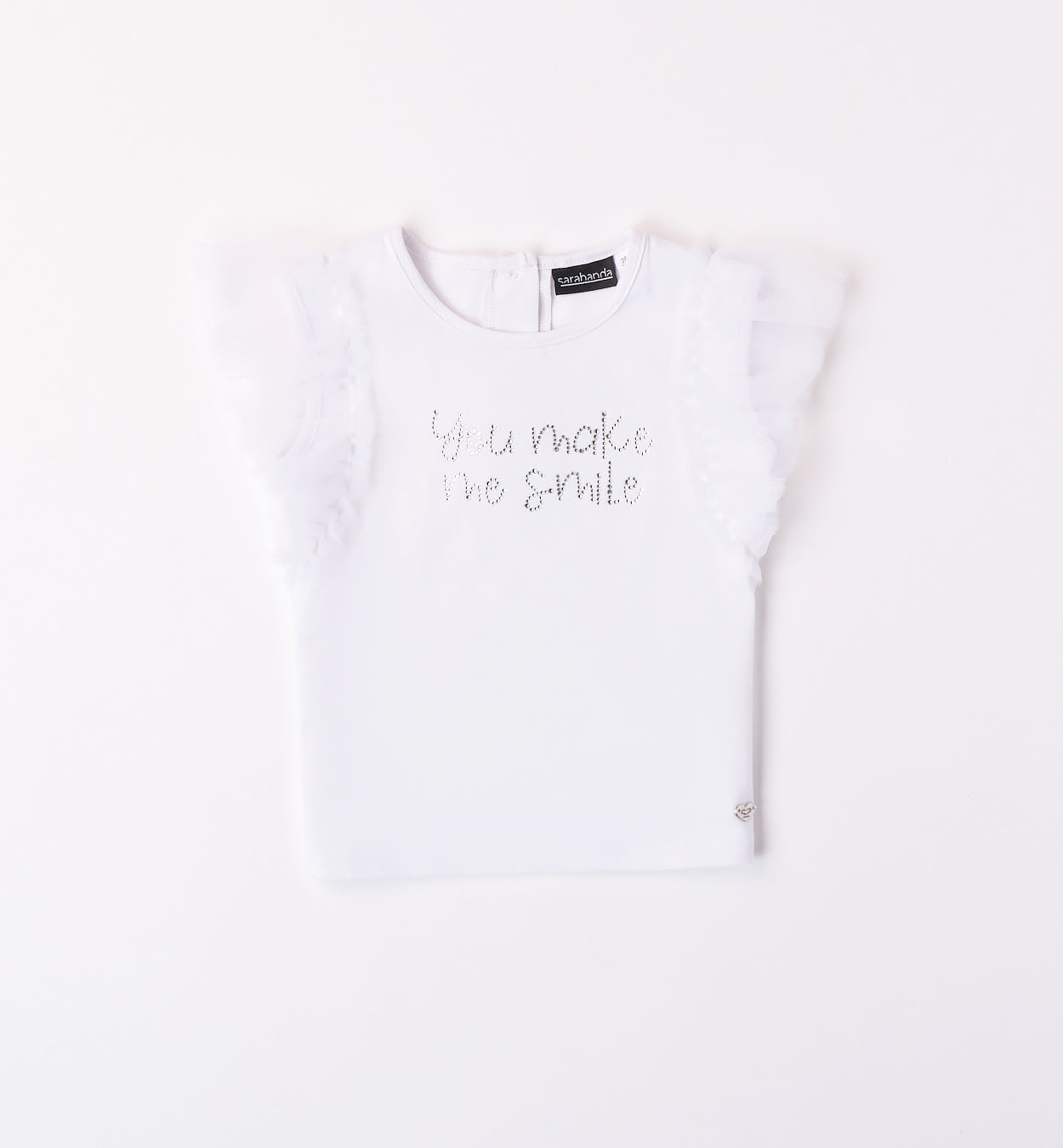 Sarabanda – T-shirt bimba cotone mezza manica