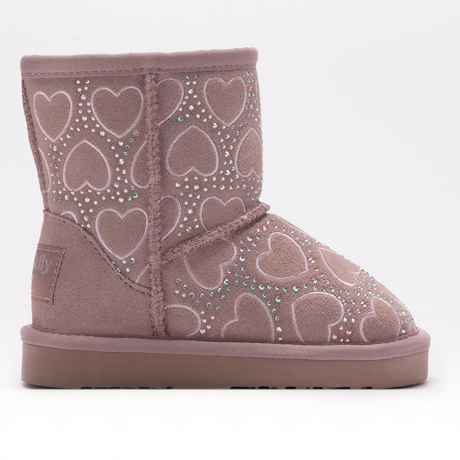 Lelli Kelly – Stivaletto bimba in camoscio con strass