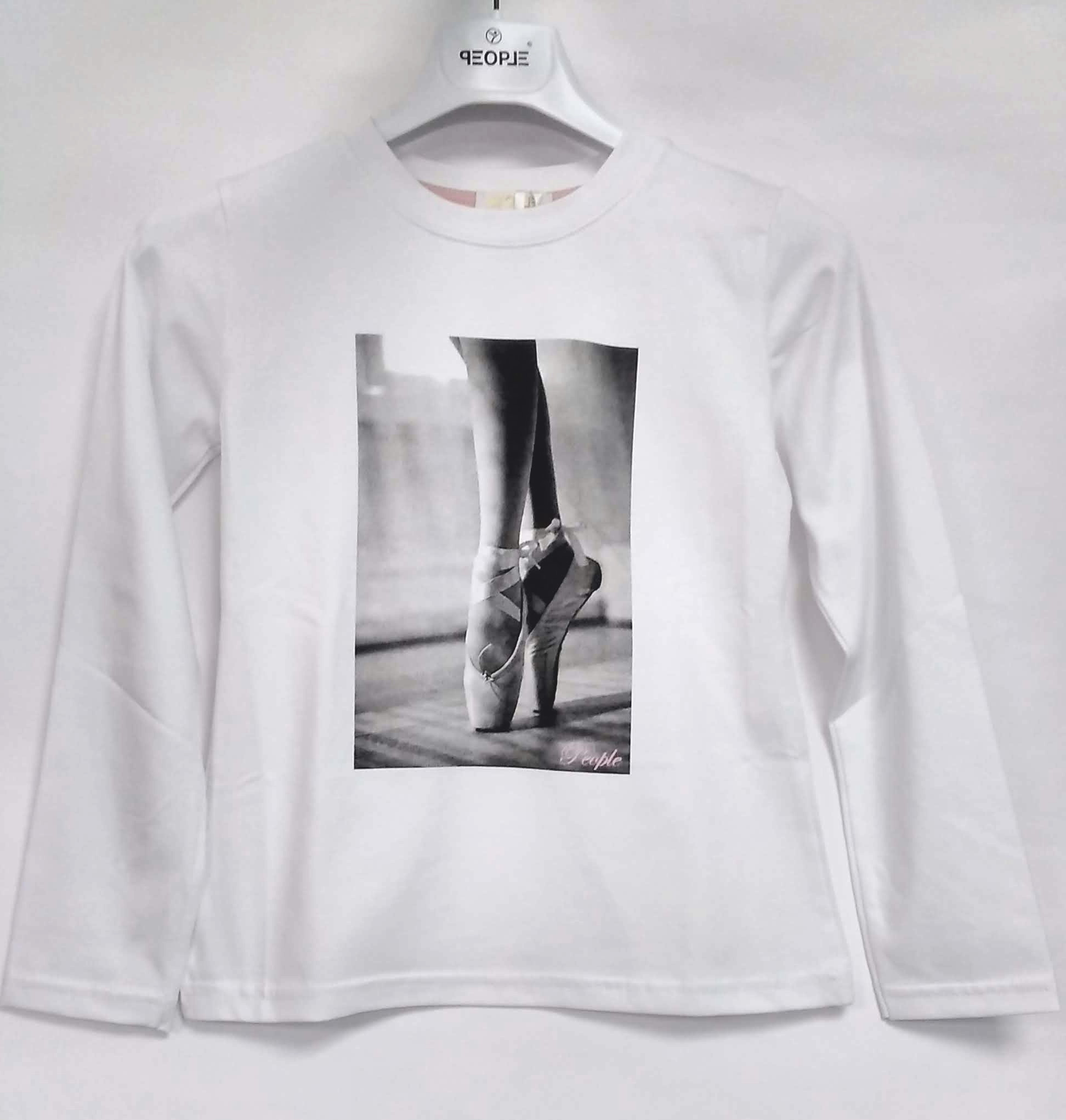 People – T-shirt ragazzina in caldo cotone