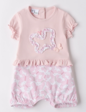 iDO – Pagliaccetto neonata in cotone