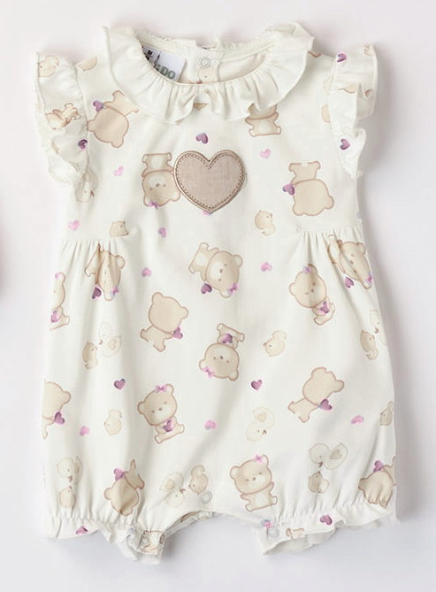 iDO – Pagliaccetto neonata in cotone