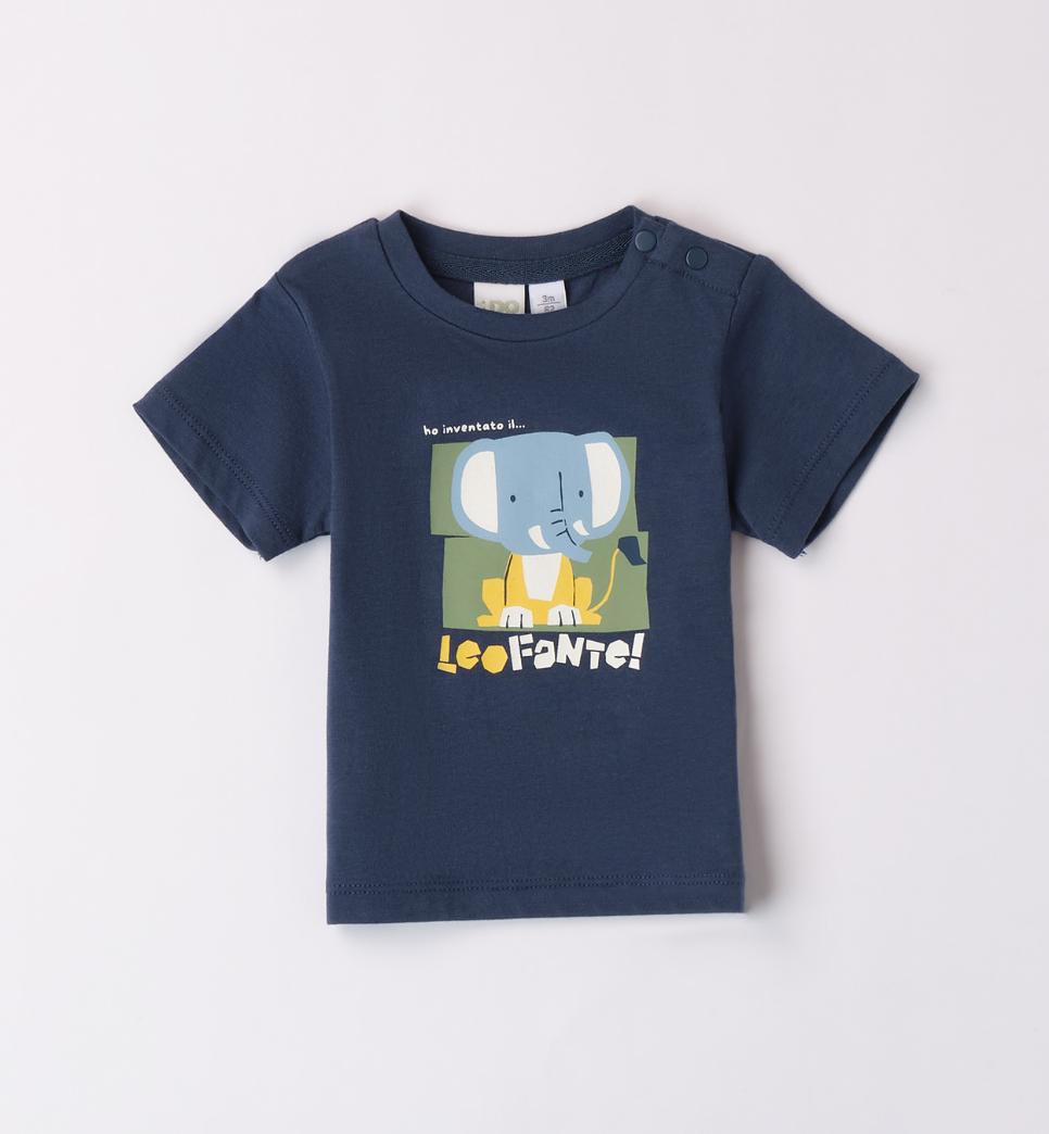 iDO – T-shirt cotone baby maschio mezza manica