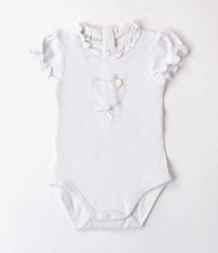 iDO – Maglietta/body baby femmina mezza manica