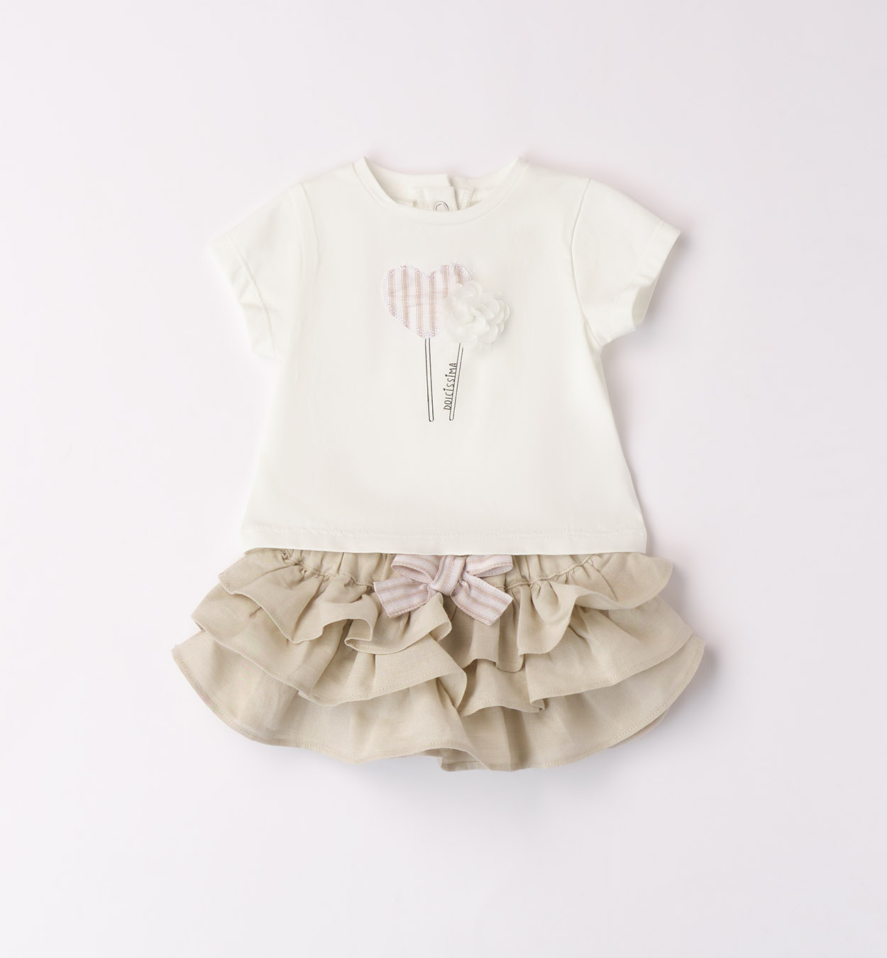 iDO – Completo baby femmina estivo in cotone