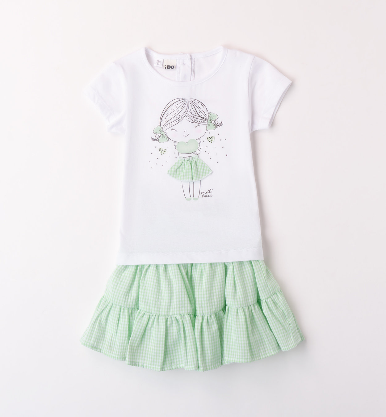 iDO – Completo bimba estivo in cotone