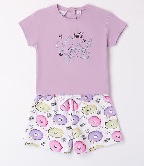 Sarabanda – Completo bimba estivo in cotone