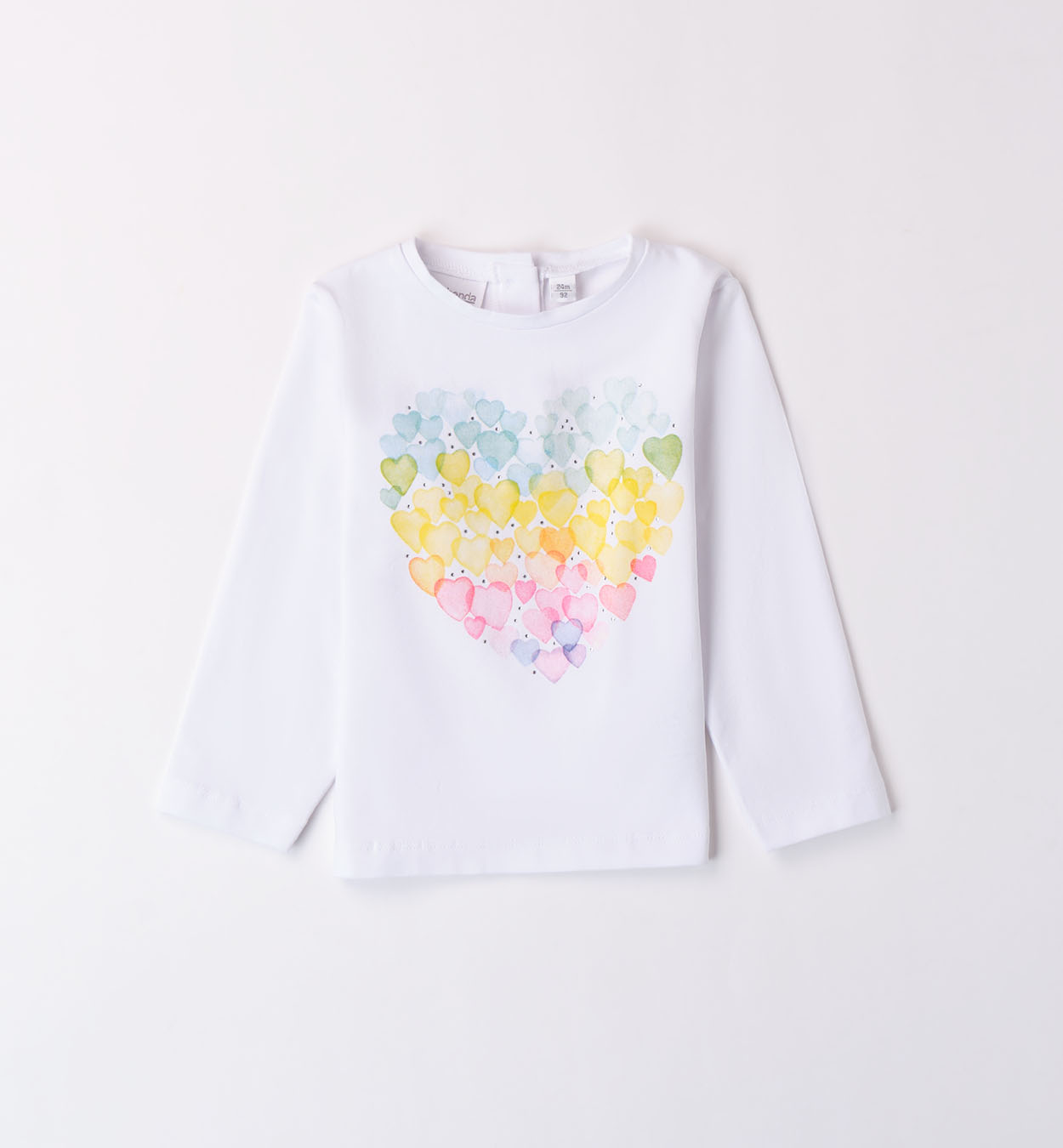 Sarabanda – T-shirt bimba cotone manica lunga