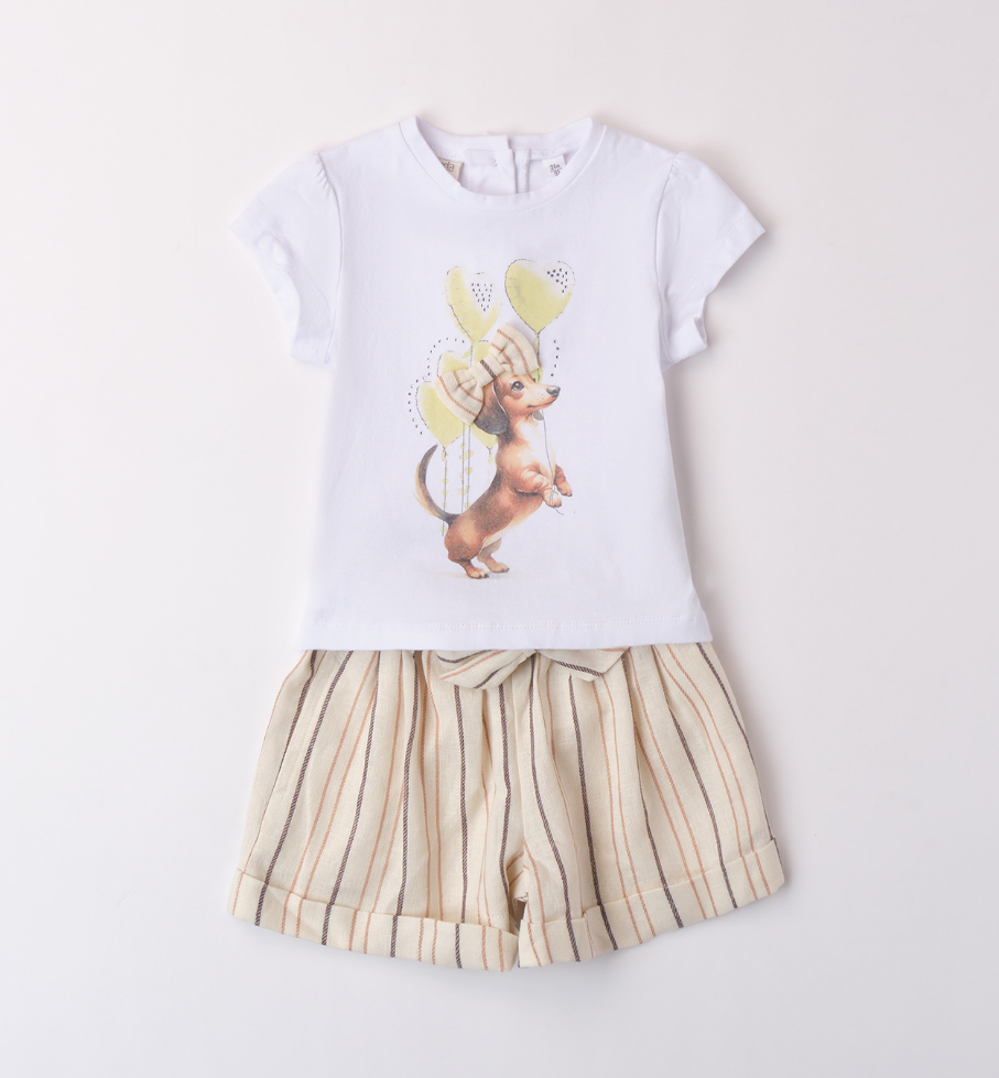 Sarabanda – Completo bimba estivo in cotone