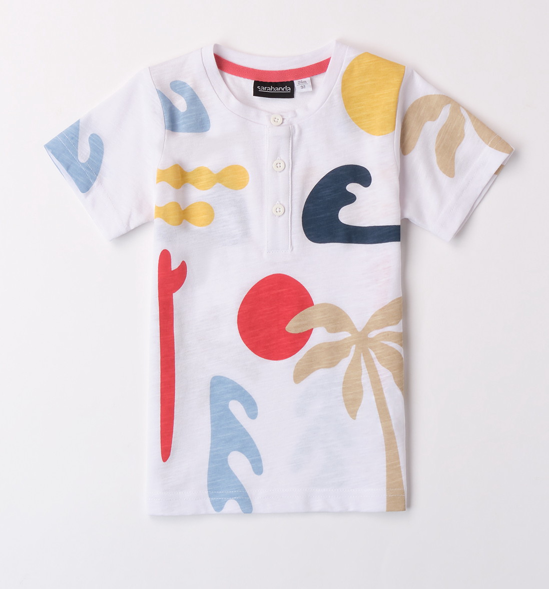 Sarabanda – T-shirt bimbo cotone mezza manica