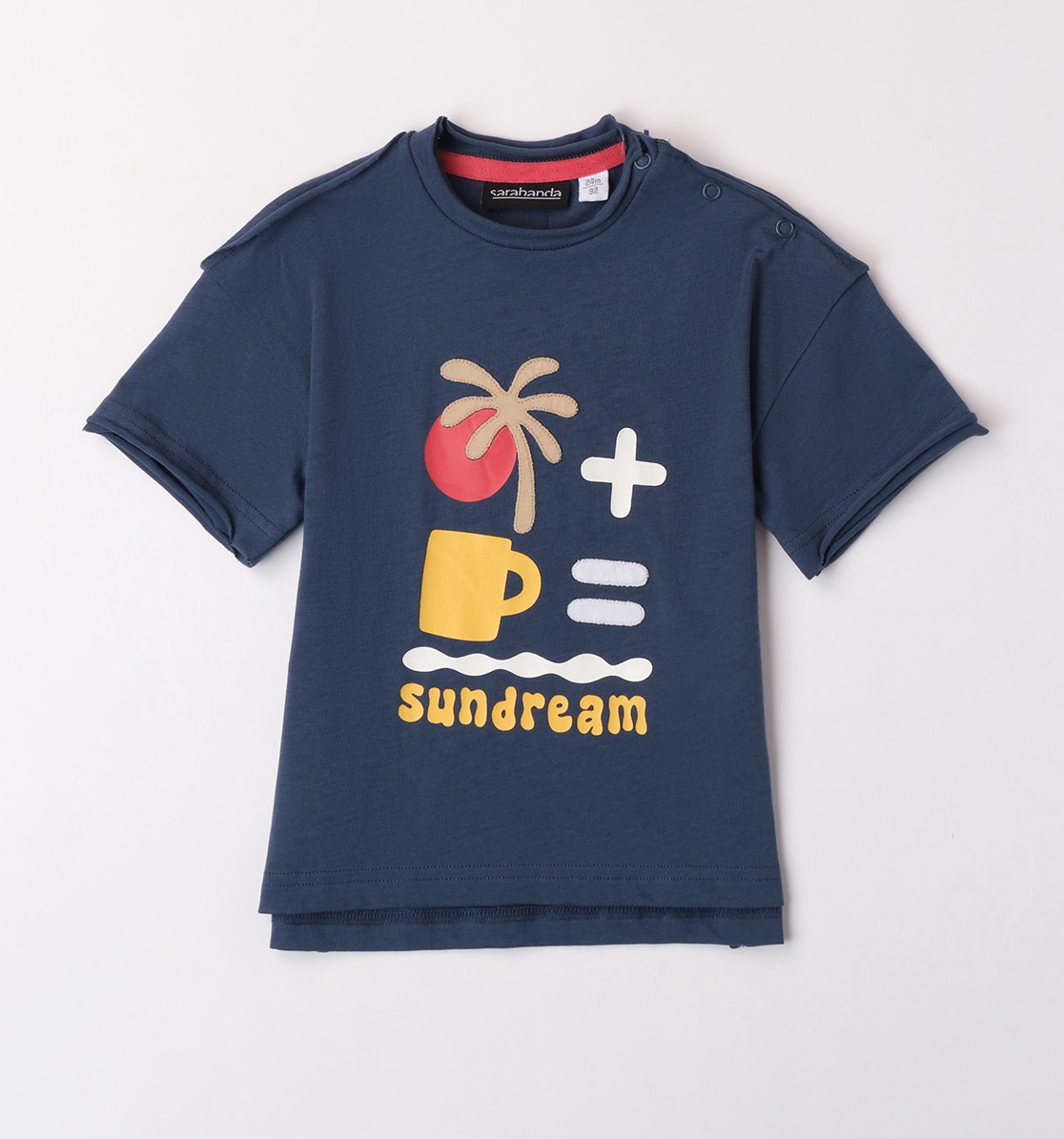 Sarabanda – T-shirt bimbo cotone mezza manica