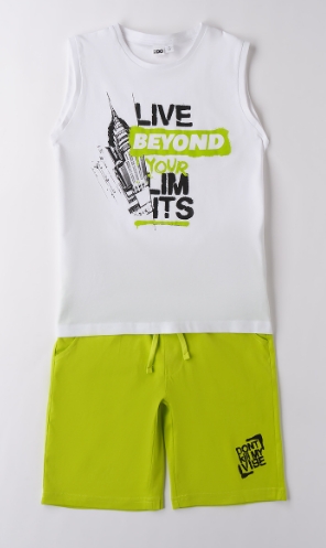 iDO – Completo ragazzino estivo in cotone