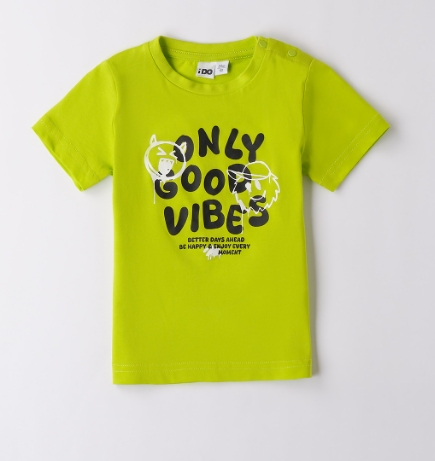 iDO – T-shirt bimbo cotone mezza manica