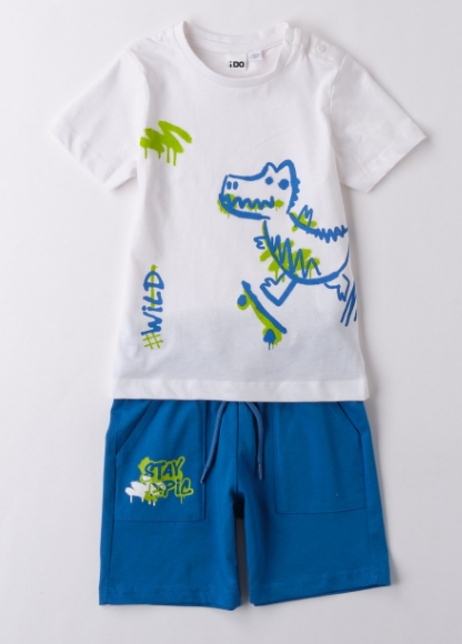 iDO – Completo bimbo estivo in cotone