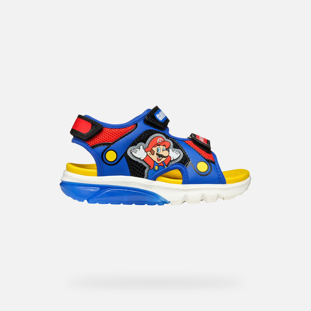 Geox – Sandalo estivo bimbo “Super Mario” con luci