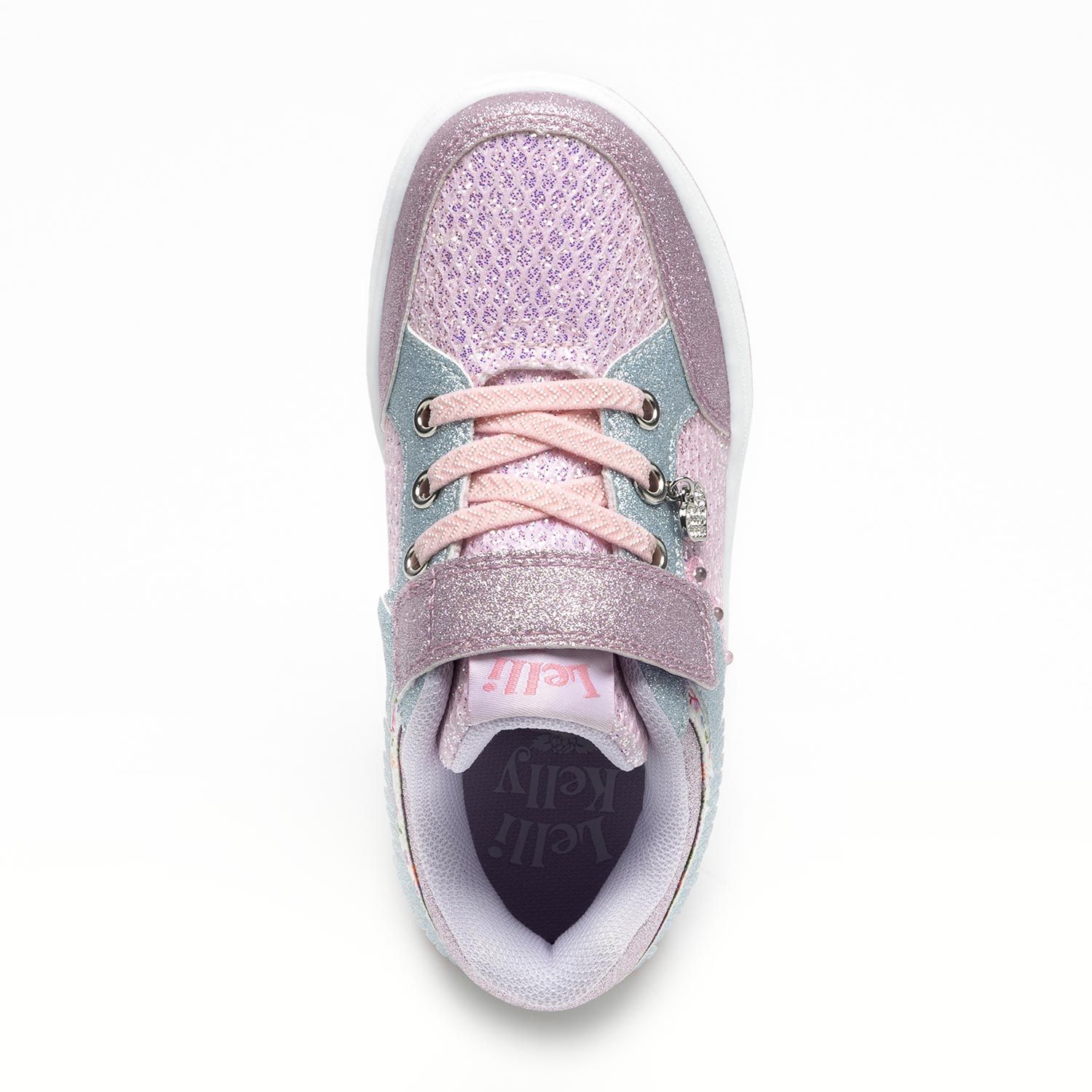 Lelli Kelly – Tennis bimba con velcro modello “Frangetta mix” con luci - immagine 4