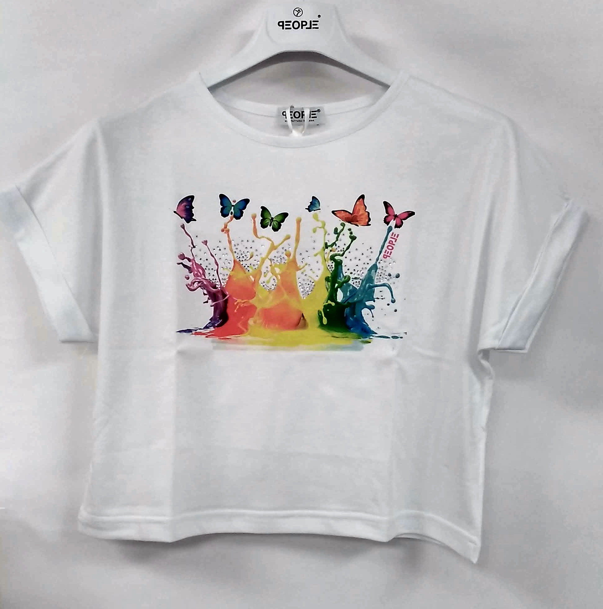 People – T-shirt ragazzina mezza manica