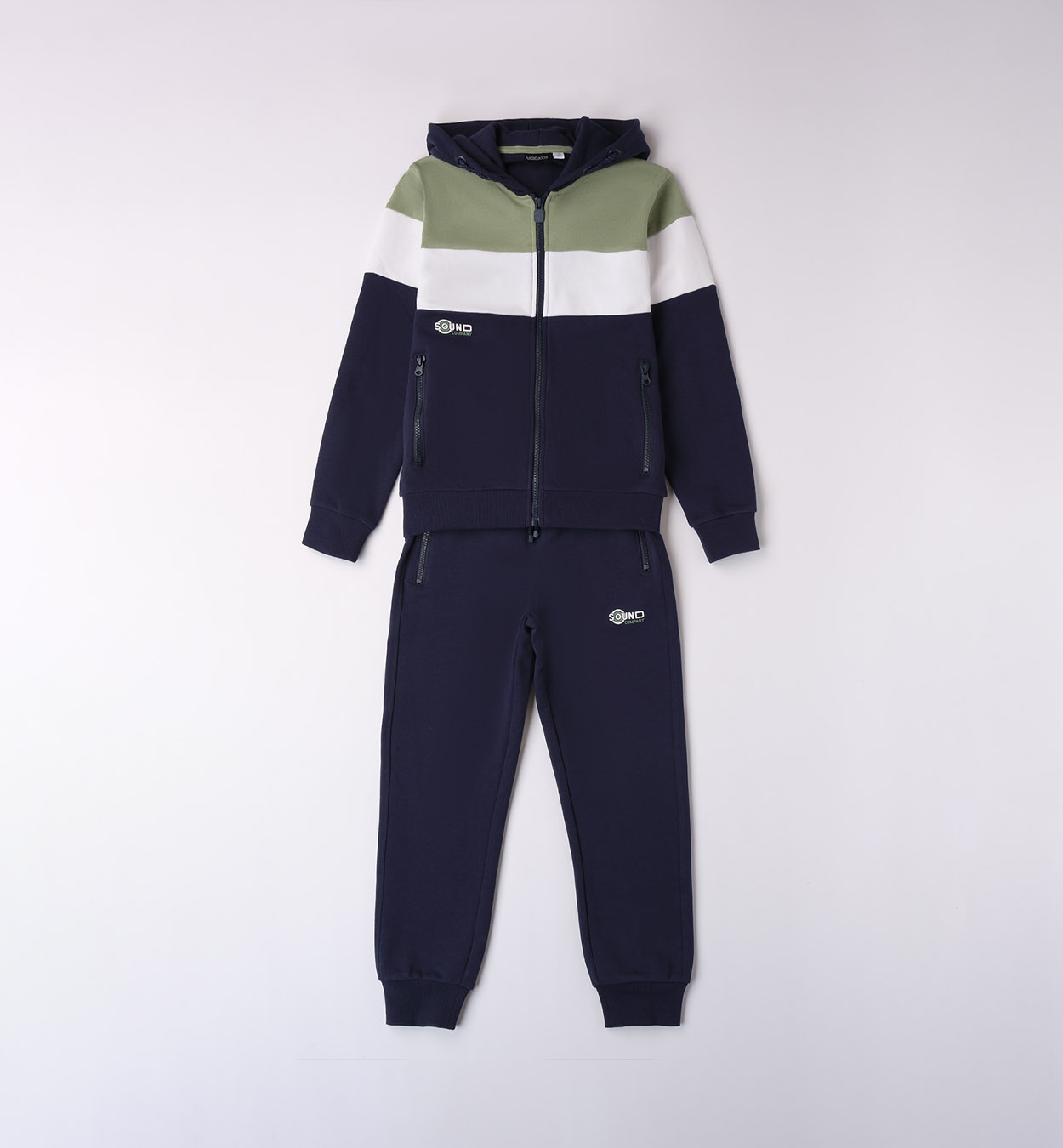 Sarabanda – Tuta ragazzino in felpa garzata leggera