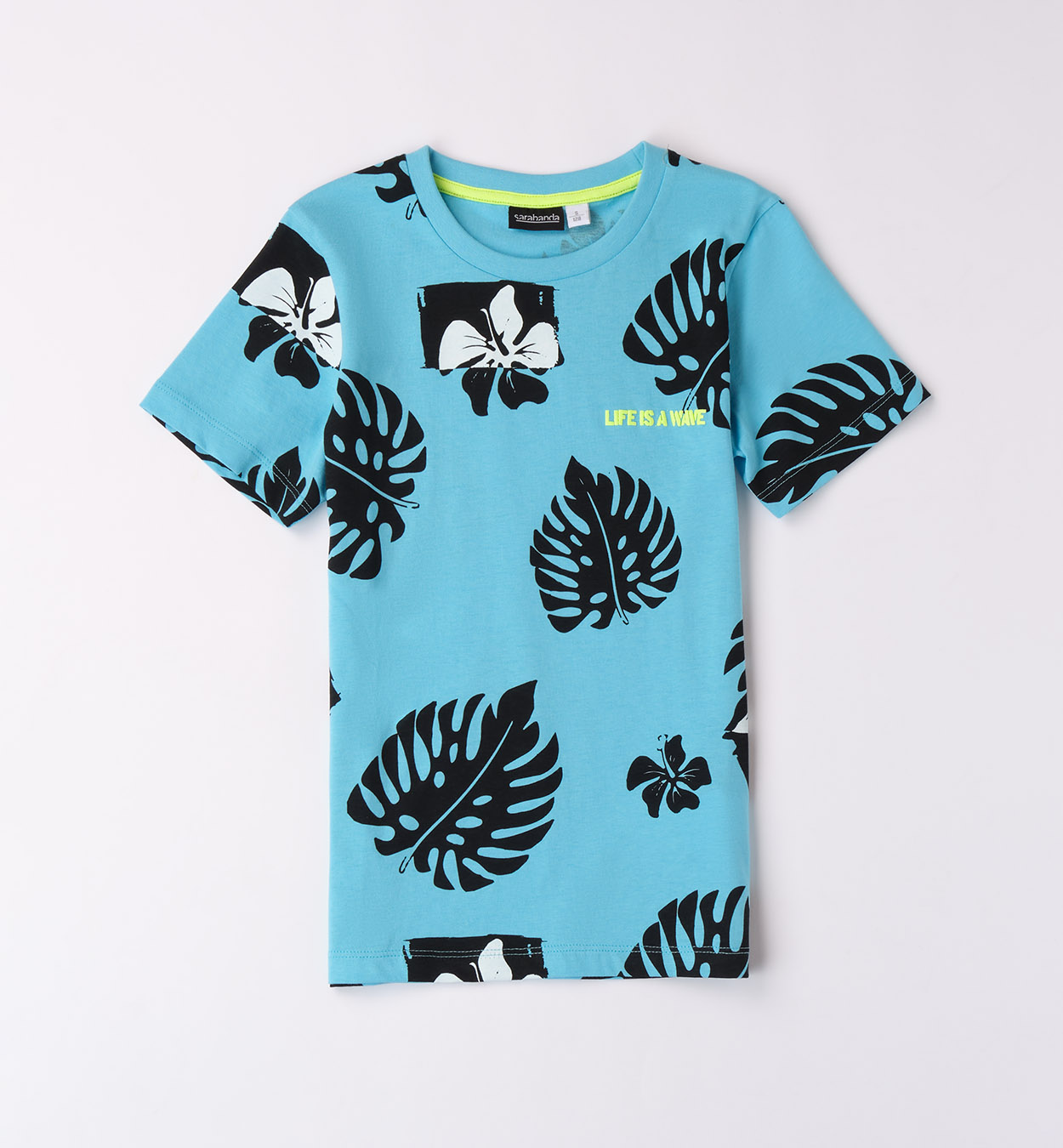 Sarabanda – T-shirt ragazzino cotone mezza manica