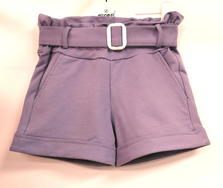 People – Pantaloncino corto ragazzina in felpina garzata leggera