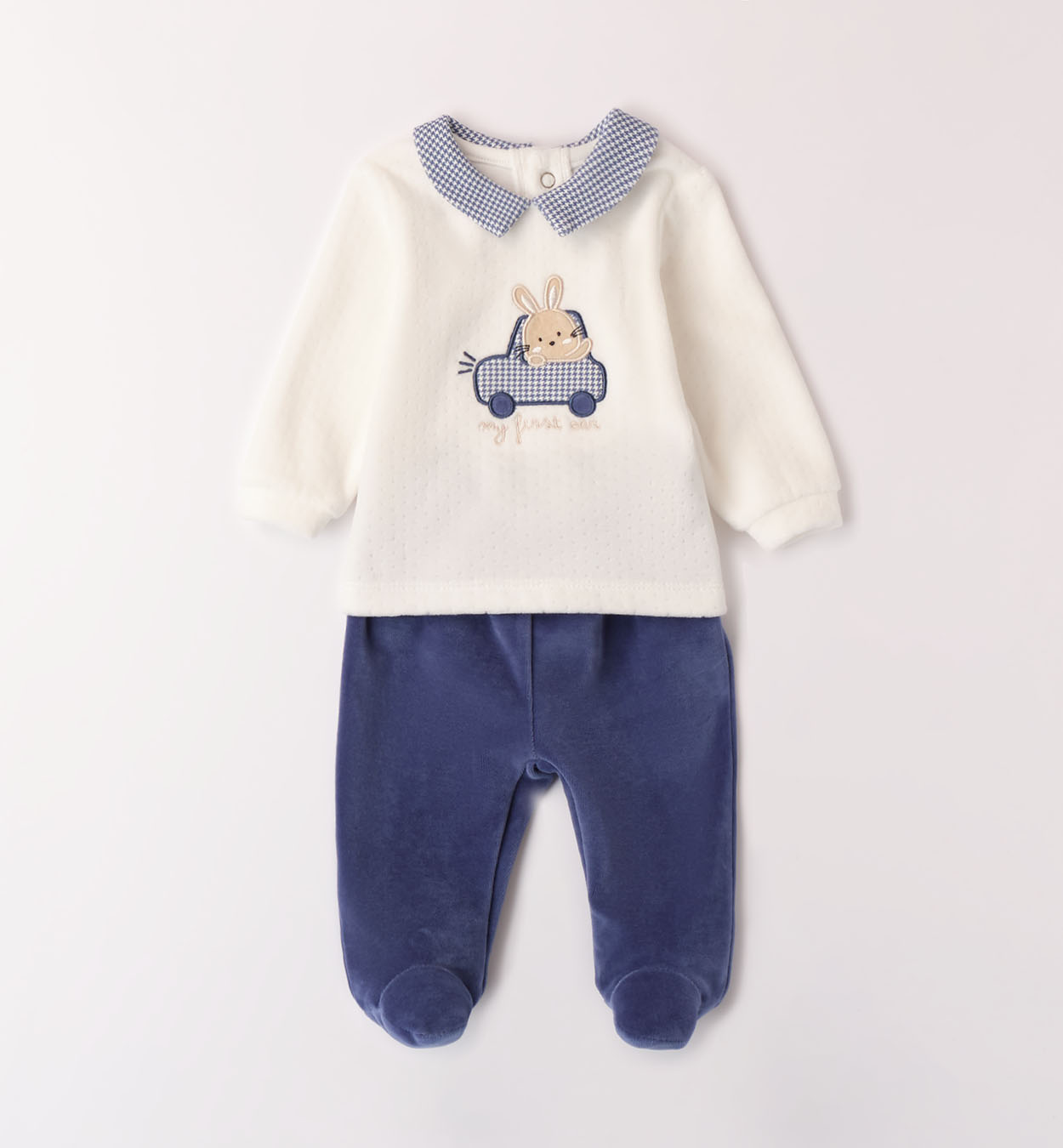 iDO – Completo neonato in ciniglia