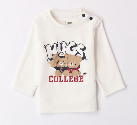 iDO – T-shirt baby maschio in caldo cotone