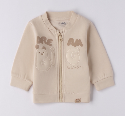 iDO – Felpa baby maschio con zip