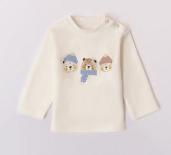 iDO – T-shirt baby maschio in caldo cotone