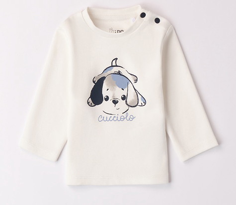 iDO – T-shirt baby maschio in caldo cotone