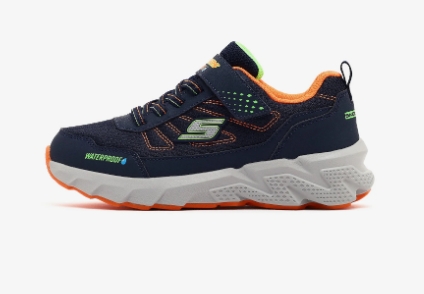 Skechers – Sneaker bimbo/ragazzino con velcro modello “Elite Sport Tread”