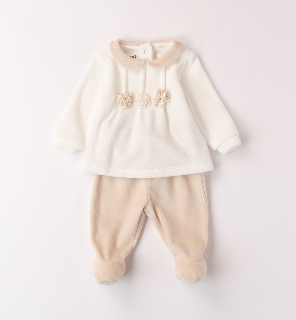 iDO – Completo neonata in ciniglia