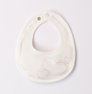 iDO- Bavaglino neonata in cotone interlock