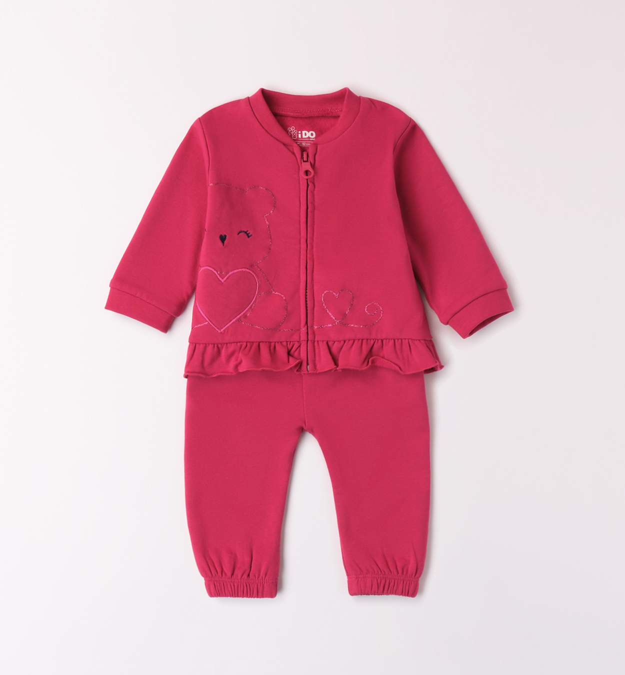 iDO – Tuta baby femmina in felpa