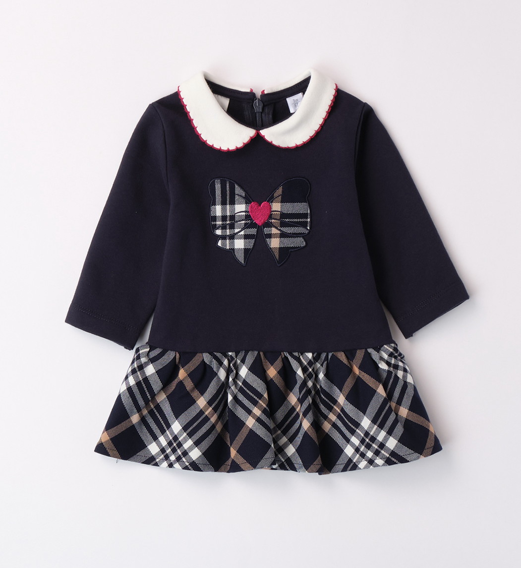 iDO – Abito baby femmina in felpina stretch