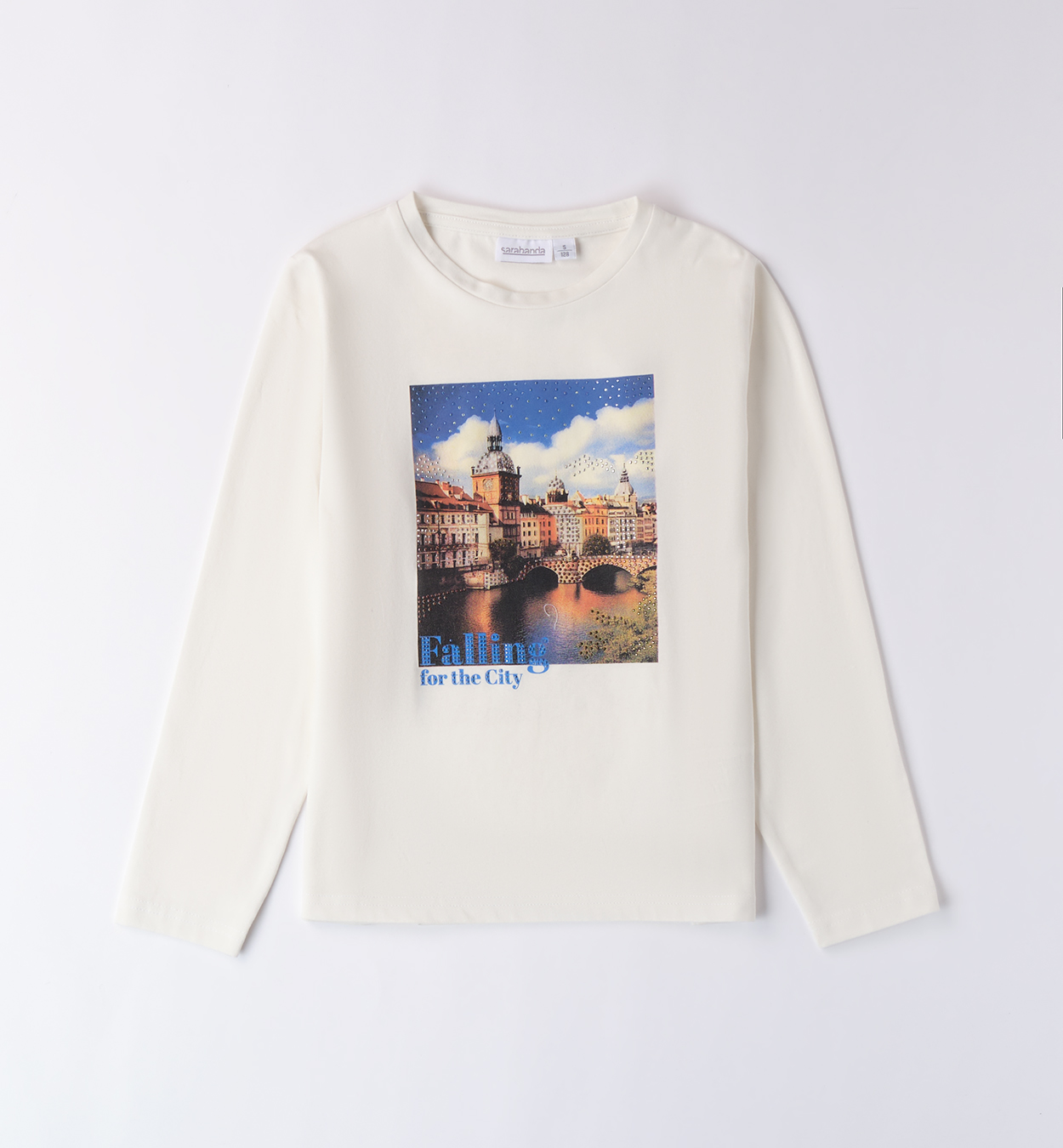 Sarabanda – T-shirt ragazzina in caldo cotone