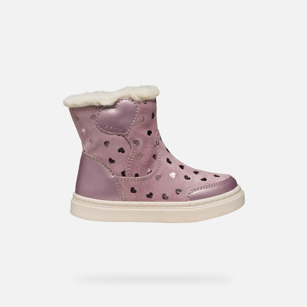 Geox – Stivaletto bimba in camoscio