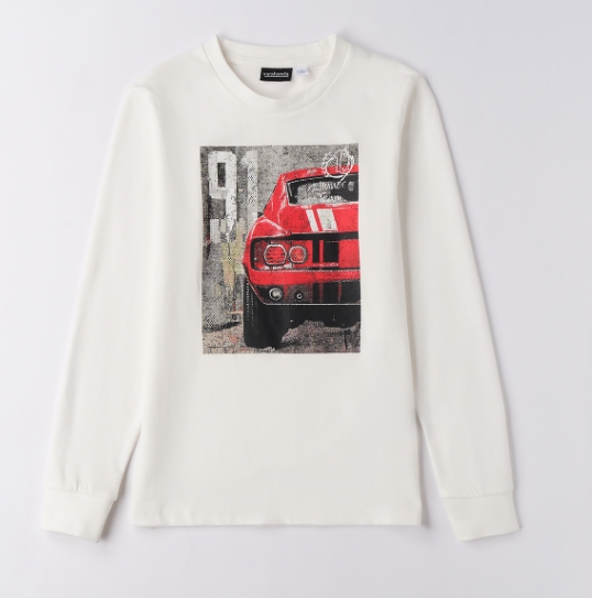 Sarabanda – T-shirt ragazzino in caldo cotone