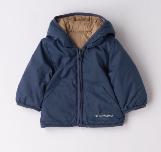 iDO – Giubbino baby maschio leggero primaverile in nylon pesantezza 100 grammi