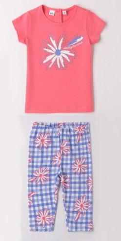 iDO – Completo bimba estivo in cotone