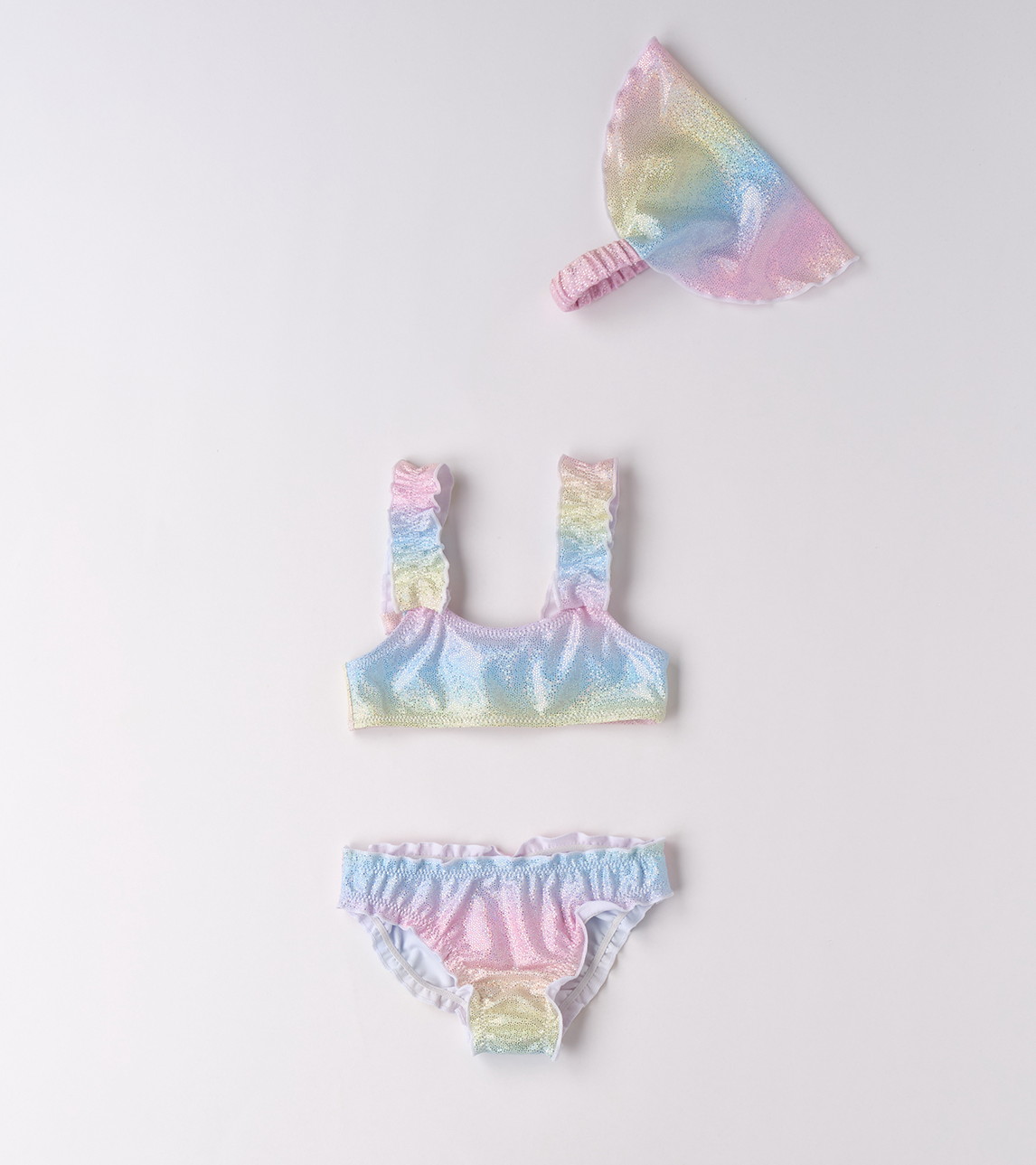 iDO – Costume mare bimba due pezzi con bandana