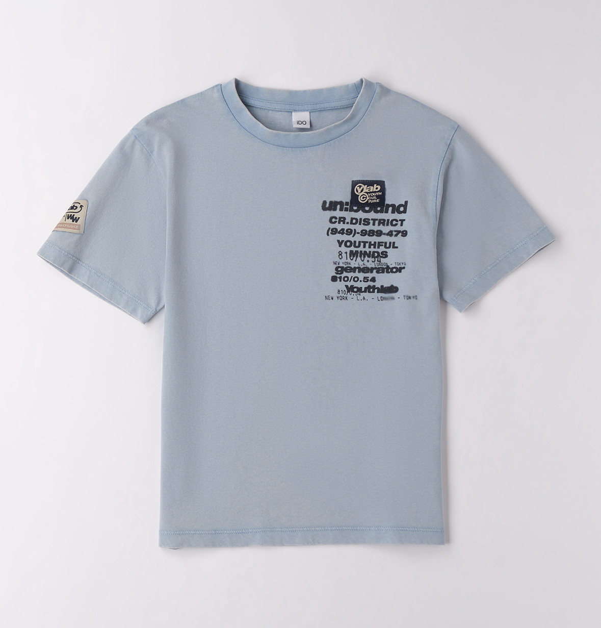 iDO – T-shirt ragazzino cotone mezza manica