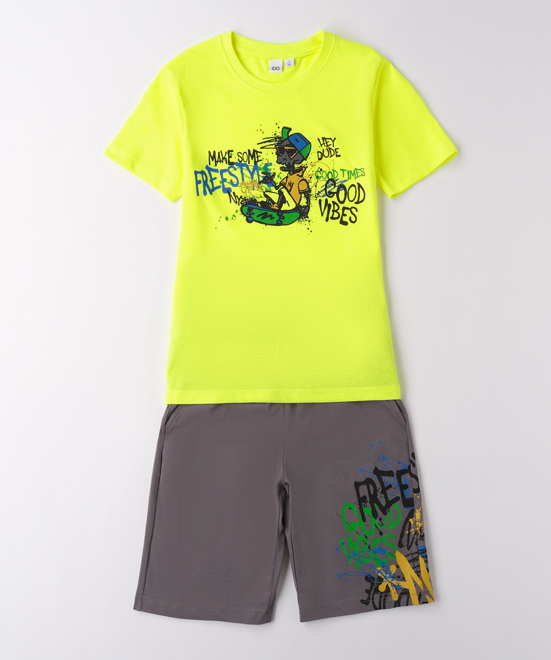 iDO – Completo ragazzino estivo in cotone