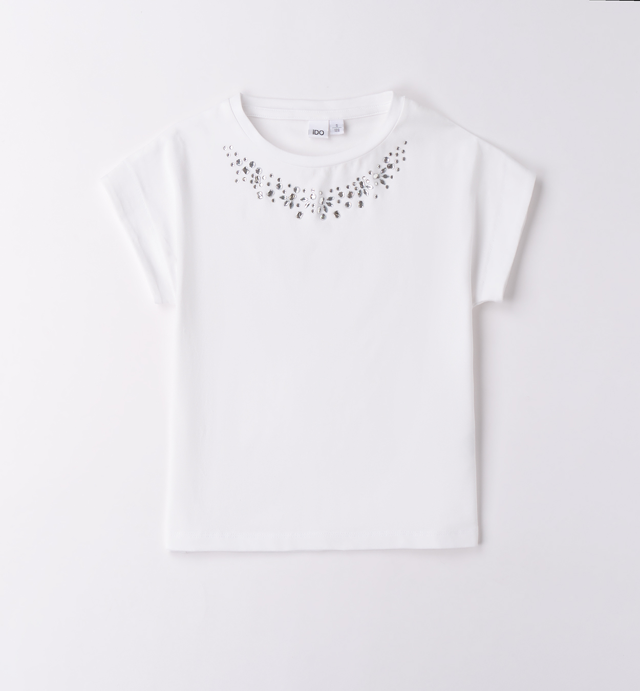 iDO &ndash; T-shirt ragazzina cotone mezza manica