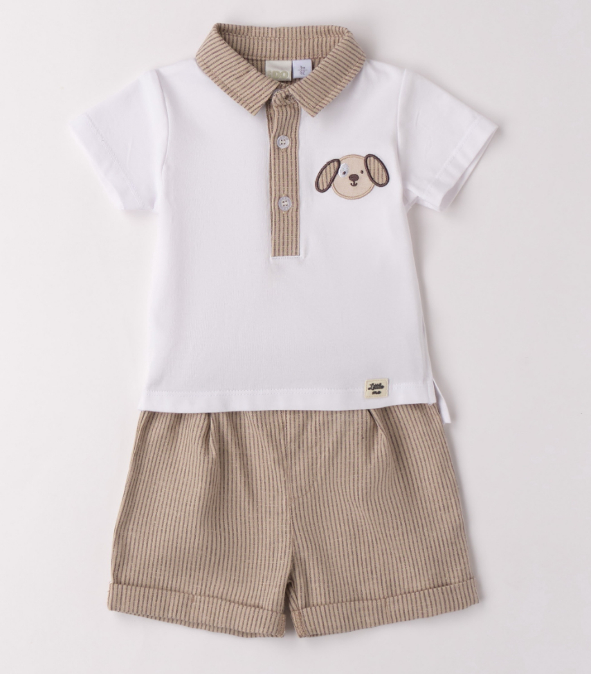iDO – Completo baby maschio estivo in cotone