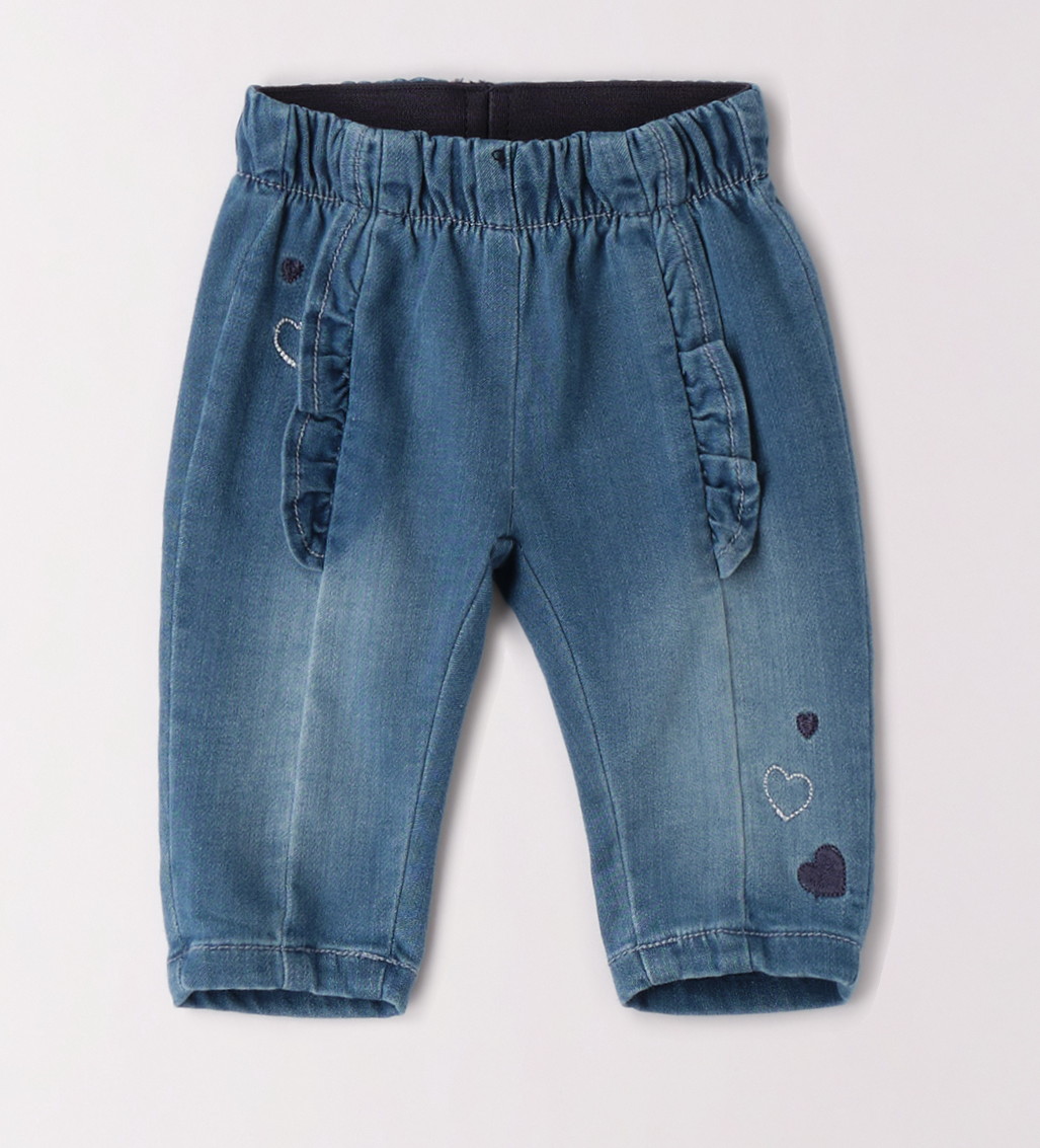 iDO – Jeans baby femmina in maglia denim