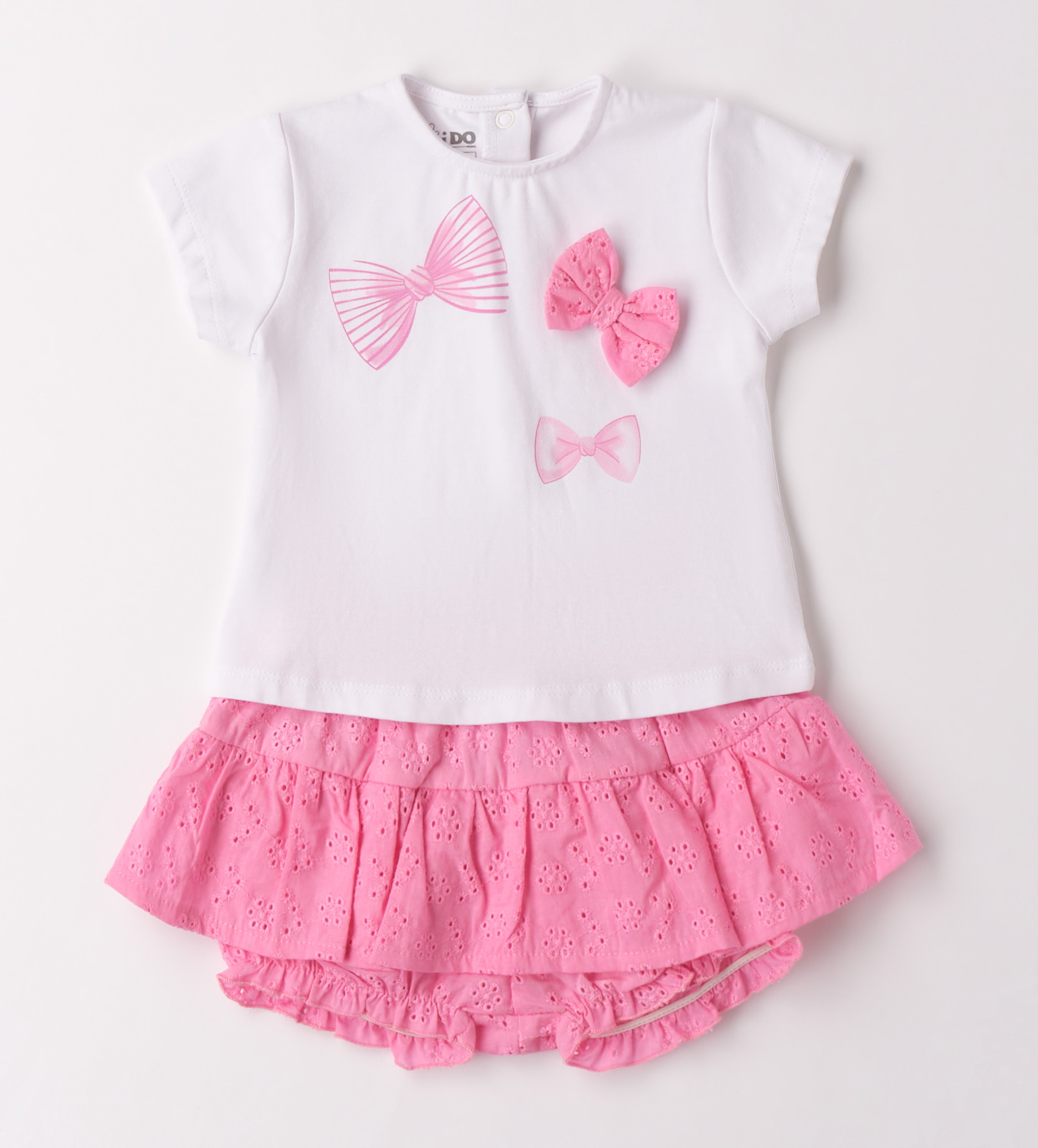 iDO – Completo baby femmina estivo in cotone