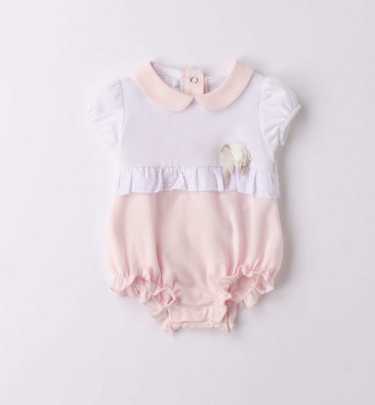 Minibanda – Pagliaccetto neonata in cotone