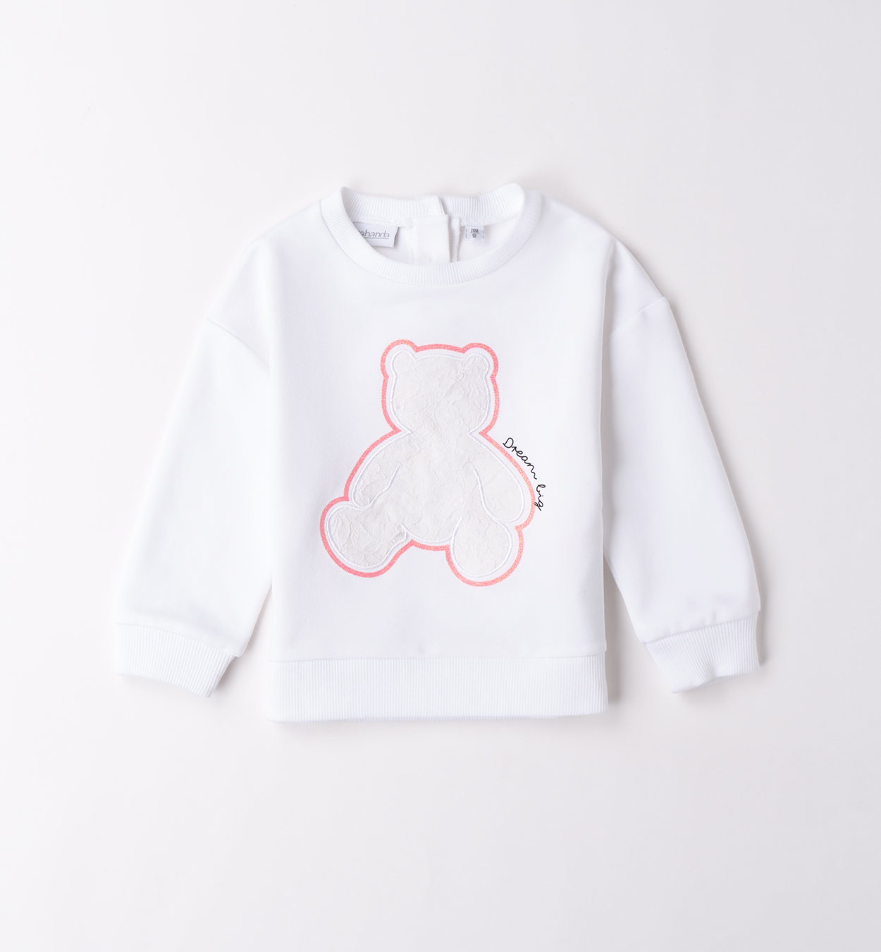 Sarabanda – Felpa bimba in felpa garzata primaverile