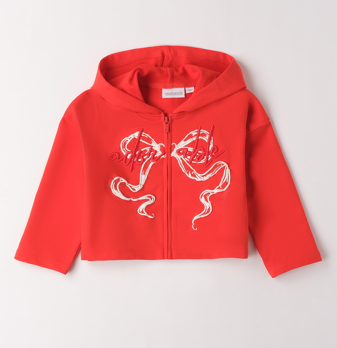 Sarabanda – Felpa bimba in felpa garzata primaverile